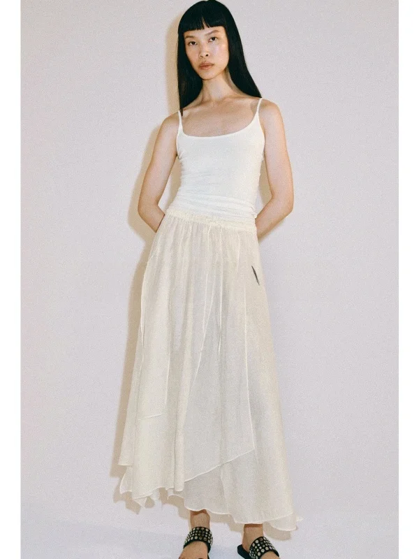 Summer Women's Midi Skirt Elastic Waist Adjustable Asymmetric Hemline Polyester Fiber Standard Fit Citywalk Suitable for All ...
Summer Women's Midi Skirt Elastic Waist Adjustable Asymmetric Hemline Polyester Fiber Standard Fit Citywalk Suitable for All ...