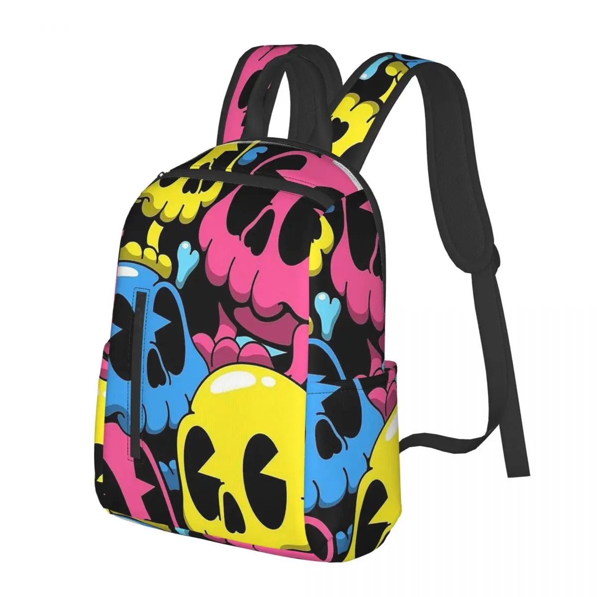 Colorful Skulls Cartoon Pattern Student Backpack School Bag Hiking Travel Daypack for Men Women Bookbag Shoulder Bags
Colorful Skulls Cartoon Pattern Student Backpack School Bag Hiking Travel Daypack for Men Women Bookbag Shoulder Bags