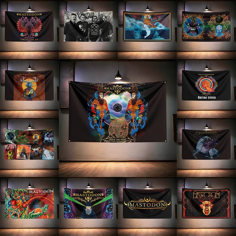 Rock Music Flag 3x5ft for Mastodon Fans Banner HD Print Brass Grommet Garage Bedroom Living Room Dorm Wall Decor Tapestry
Rock Music Flag 3x5ft for Mastodon Fans Banner HD Print Brass Grommet Garage Bedroom Living Room Dorm Wall Decor Tapestry
