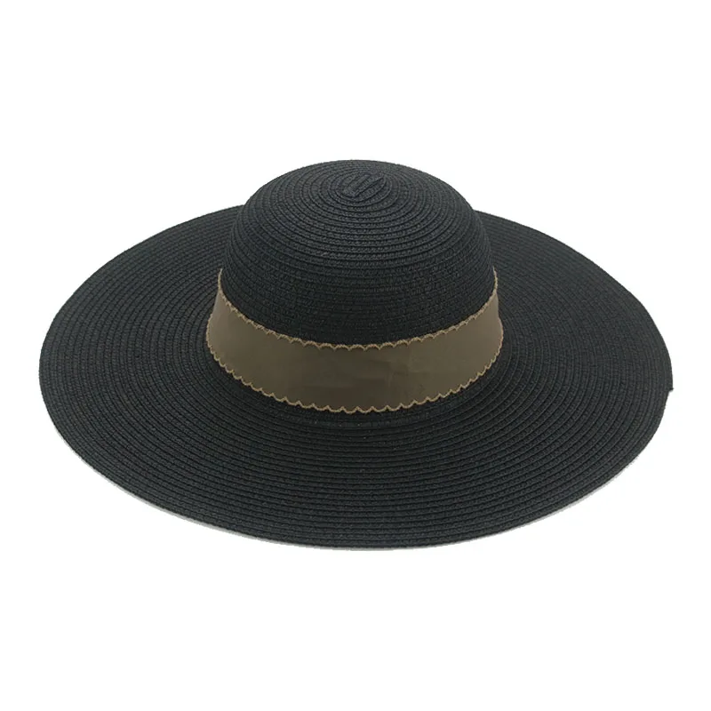 Straw Summer Women Hat Cap Female Hat Hats for Women Solid Band Ribbon Luxury Casual Black White Beach Hat Chapeau Femme Gorras
Straw Summer Women Hat Cap Female Hat Hats for Women Solid Band Ribbon Luxury Casual Black White Beach Hat Chapeau Femme Gorras