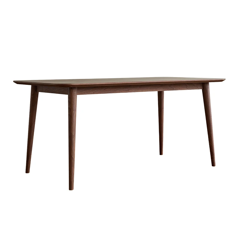 Modern simple round-footed rectangular dining table small apartment Nordic B & B wabi-sabi wind living room
Modern simple round-footed rectangular dining table small apartment Nordic B & B wabi-sabi wind living room
