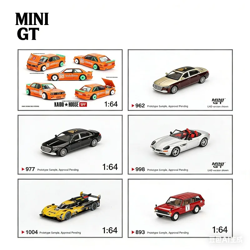 MINI GT 1/64 BMW M3/M4, LUXURIA, KATIE LARROW - Cast imitation alloy car models, boys' toy collection decorative items.
MINI GT 1/64 BMW M3/M4, LUXURIA, KATIE LARROW - Cast imitation alloy car models, boys' toy collection decorative items.