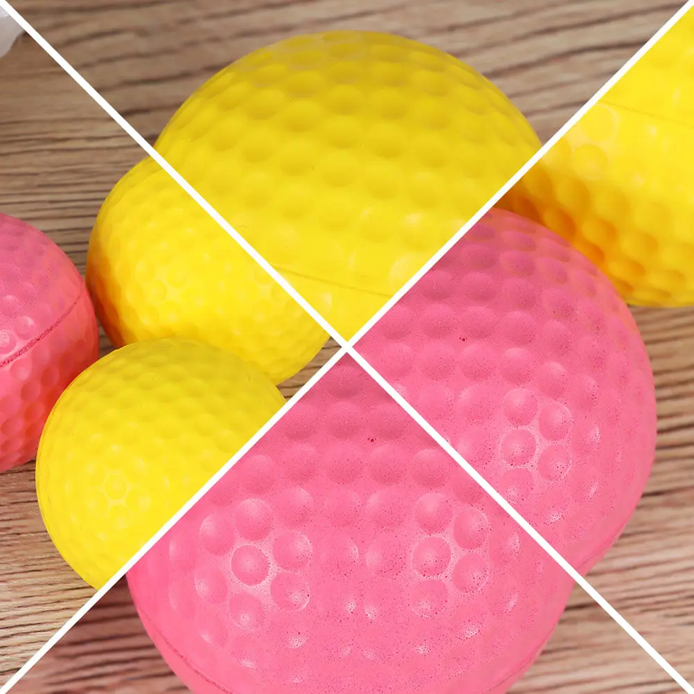 10Pcs Golf Practice Balls Elastic PU Sponge Bright Color Lightweight Indoor Training Balls for Exercise Practice Ball
10Pcs Golf Practice Balls Elastic PU Sponge Bright Color Lightweight Indoor Training Balls for Exercise Practice Ball
