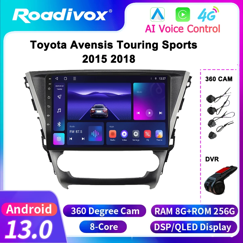 Car Radio Multimedia playerAndroid for Toyota Avensis Touring Sports 2015 2018 with GPS Navi Stereo Screen Video Tape Recorder
Car Radio Multimedia playerAndroid for Toyota Avensis Touring Sports 2015 2018 with GPS Navi Stereo Screen Video Tape Recorder