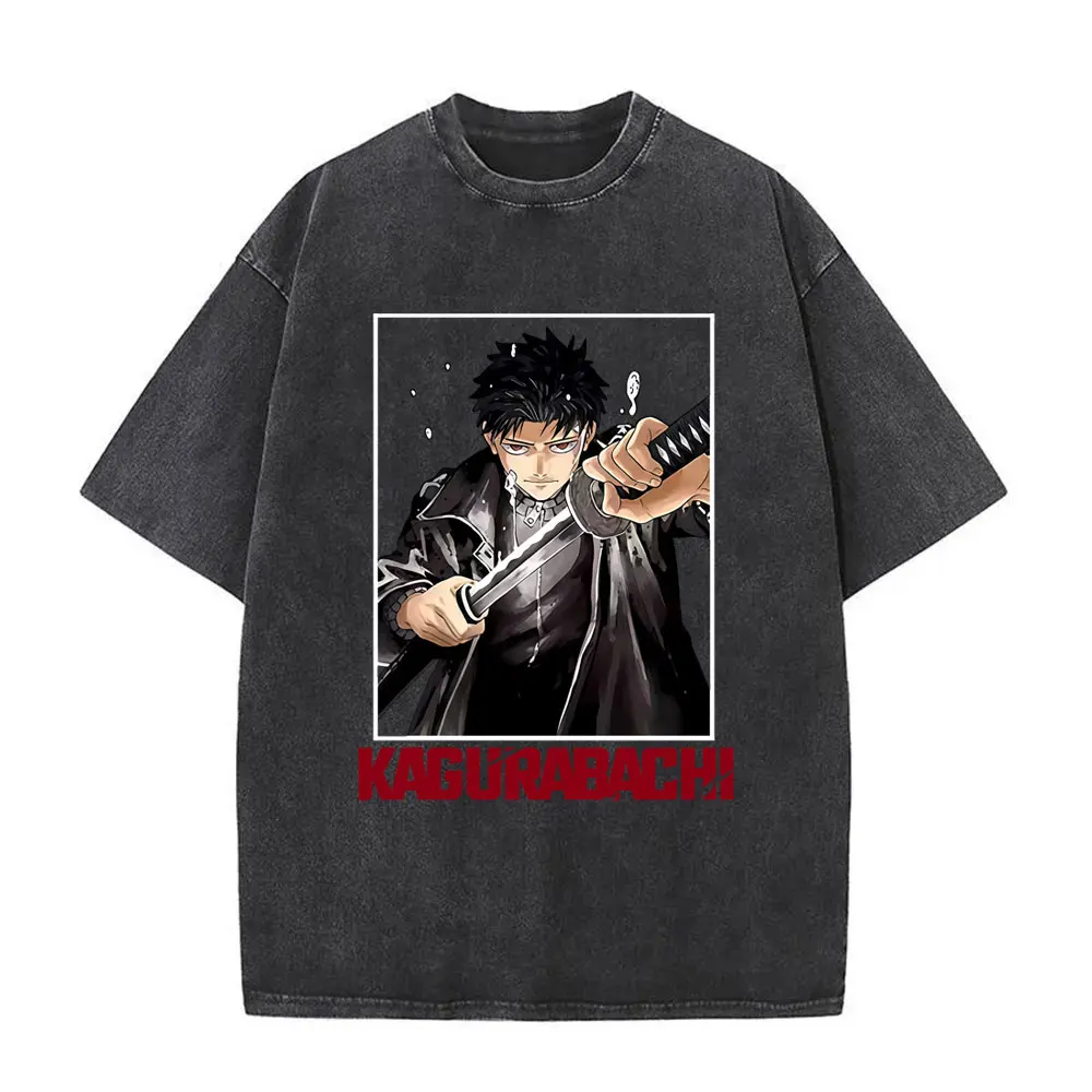 Washed Vintage Anime Kagurabachi T-shirt Rokuhira Chihiro Graphic T Shirt Men Women Casual Retro Oversized Short Sleeve T-shirts
Washed Vintage Anime Kagurabachi T-shirt Rokuhira Chihiro Graphic T Shirt Men Women Casual Retro Oversized Short Sleeve T-shirts
