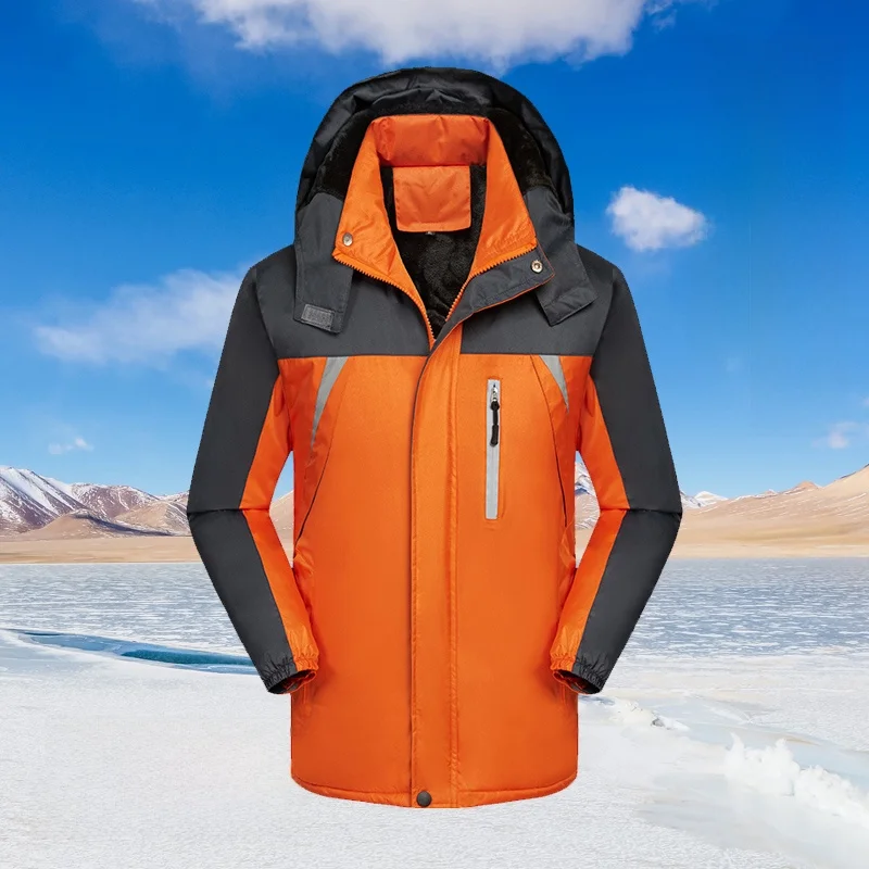 Мужская утепленная хлопковая куртка на флисовой подкладке, водонепроницаемая, износостойкая, больших размеров, рабочая одежда, ветрозащитная куртка для активного отдыха, модная.
Мужская утепленная хлопковая куртка на флисовой подкладке, водонепроницаемая, износостойкая, больших размеров, рабочая одежда, ветрозащитная куртка для активного отдыха, модная.