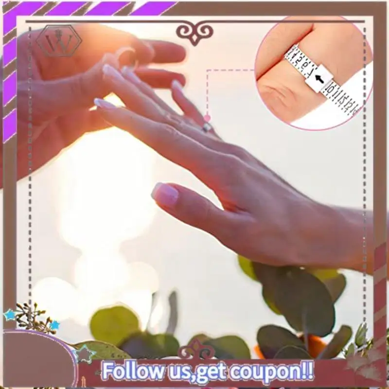 A95D-200 Pack Reusable Finger Size Gauge Measure Ring Sizer Plastic US Ring Measurement Tool White And Black 
A95D-200 Pack Reusable Finger Size Gauge Measure Ring Sizer Plastic US Ring Measurement Tool White And Black