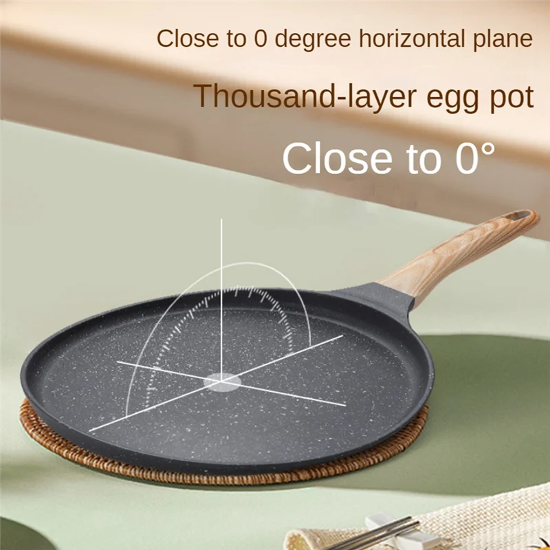 ABYN-Non Stick Crepe Pan For Cooking, Flat Skillet For Tortillas, Omelette, Pancake Maker
ABYN-Non Stick Crepe Pan For Cooking, Flat Skillet For Tortillas, Omelette, Pancake Maker
