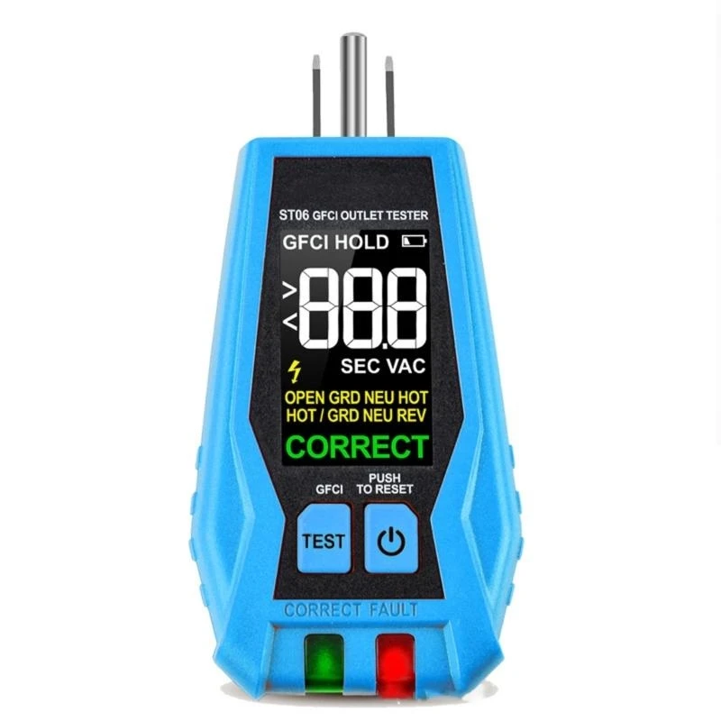 40JE Heavy Duty Circuit Analyzers Device for Three Wire Outlets Electric Position Monitor
40JE Heavy Duty Circuit Analyzers Device for Three Wire Outlets Electric Position Monitor