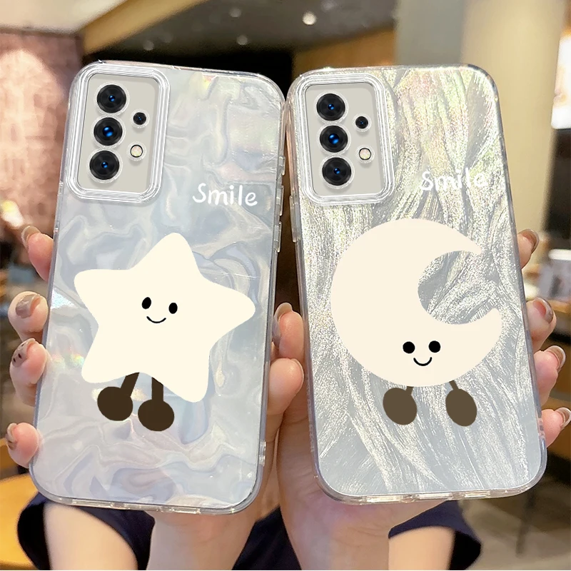Cute Star Moon Cartoon Phone Case for Samsung Galaxy A35 A34 A33 A32 A31 A30 A25 A24 A23 A22 A21 A20 A16 A15 A06 Dustproof Cover
Cute Star Moon Cartoon Phone Case for Samsung Galaxy A35 A34 A33 A32 A31 A30 A25 A24 A23 A22 A21 A20 A16 A15 A06 Dustproof Cover