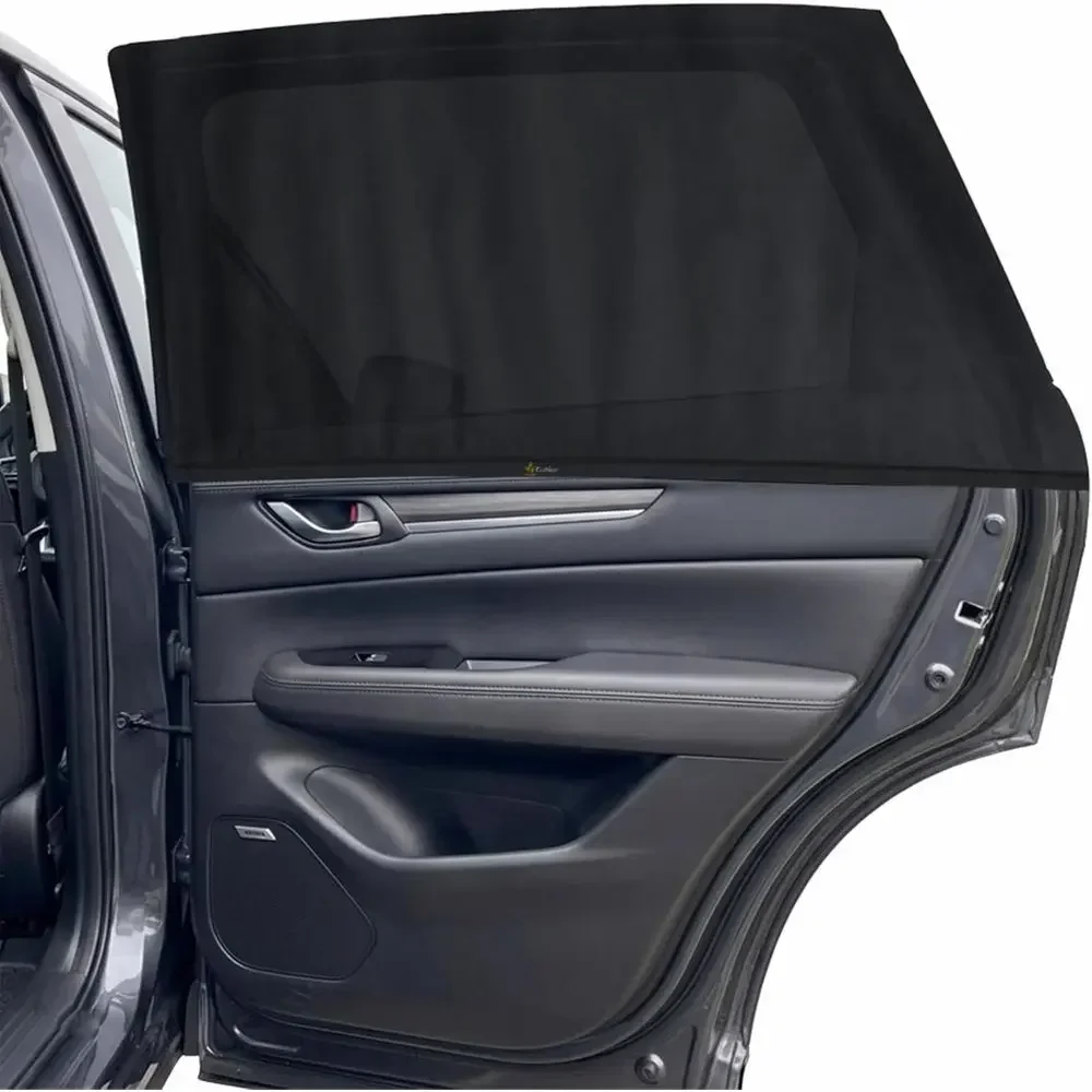 Universal Car Window Sunshades - UV Protection & Heat Shield for Rear Side Windows (2 Pack, Large 21x36)
Universal Car Window Sunshades - UV Protection & Heat Shield for Rear Side Windows (2 Pack, Large 21x36)