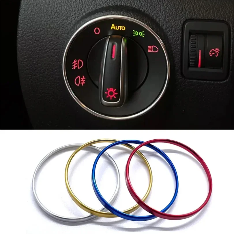 Car Headlight Switch Decorative Frame Trim Ring Sticker Fit for Volkswagen VW Golf Jett MK5 MK6 Passat B6 B7 CC Touran Tiguan
Car Headlight Switch Decorative Frame Trim Ring Sticker Fit for Volkswagen VW Golf Jett MK5 MK6 Passat B6 B7 CC Touran Tiguan