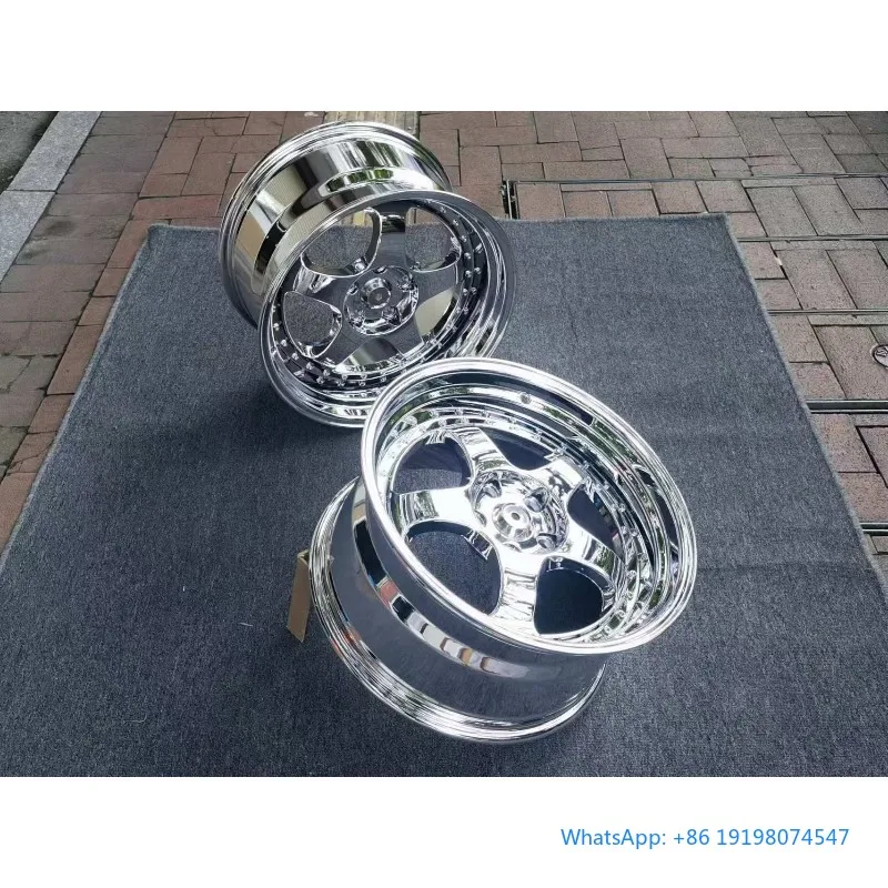 Custom Two-Piece Forged Aluminum Alloy Wheel 18-22 Inches New Condition Chrome Finish Custom ET Passenger Car Wheels
Custom Two-Piece Forged Aluminum Alloy Wheel 18-22 Inches New Condition Chrome Finish Custom ET Passenger Car Wheels