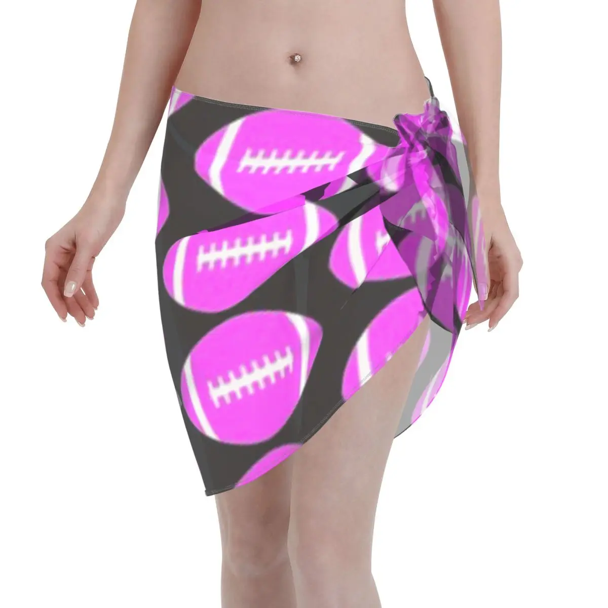 Promotion Pink Football Graphic American Football Player Sports Women's Beach Wrap SkirtLake Shore Outing Wrap Skirt
Promotion Pink Football Graphic American Football Player Sports Women's Beach Wrap SkirtLake Shore Outing Wrap Skirt