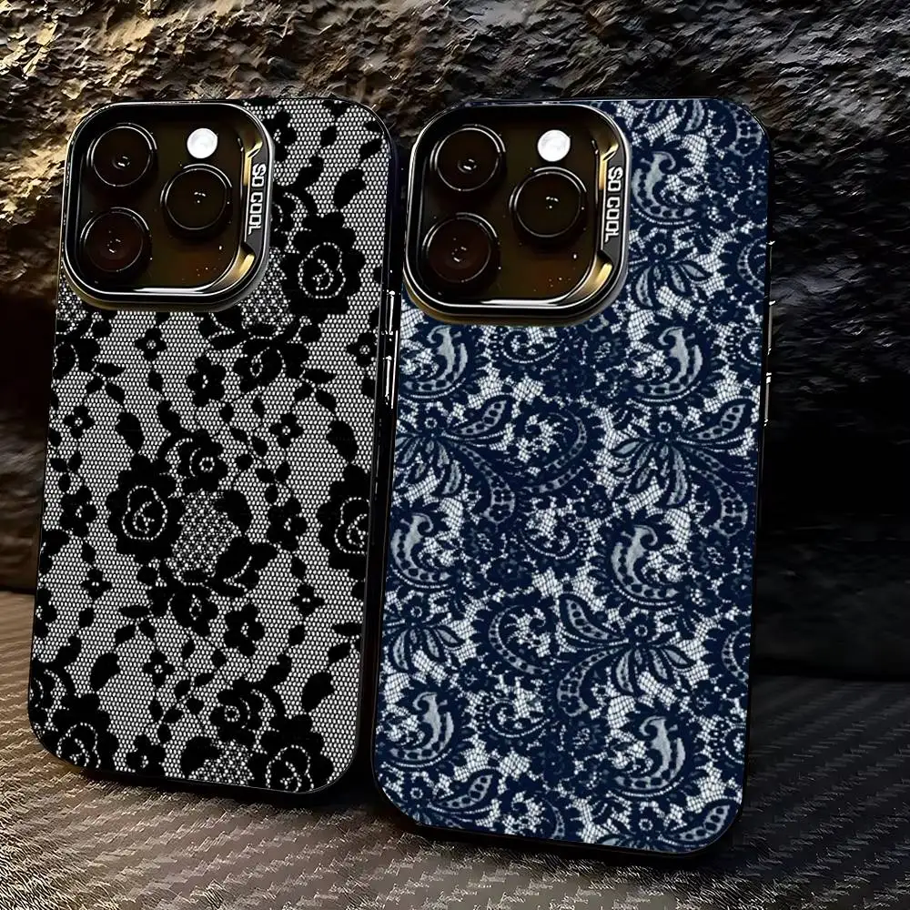 Lace Print Phone Case For iPhone 17,16,15,14,13,12,11,Pro,Max,Plus Soft Black Cover
Lace Print Phone Case For iPhone 17,16,15,14,13,12,11,Pro,Max,Plus Soft Black Cover