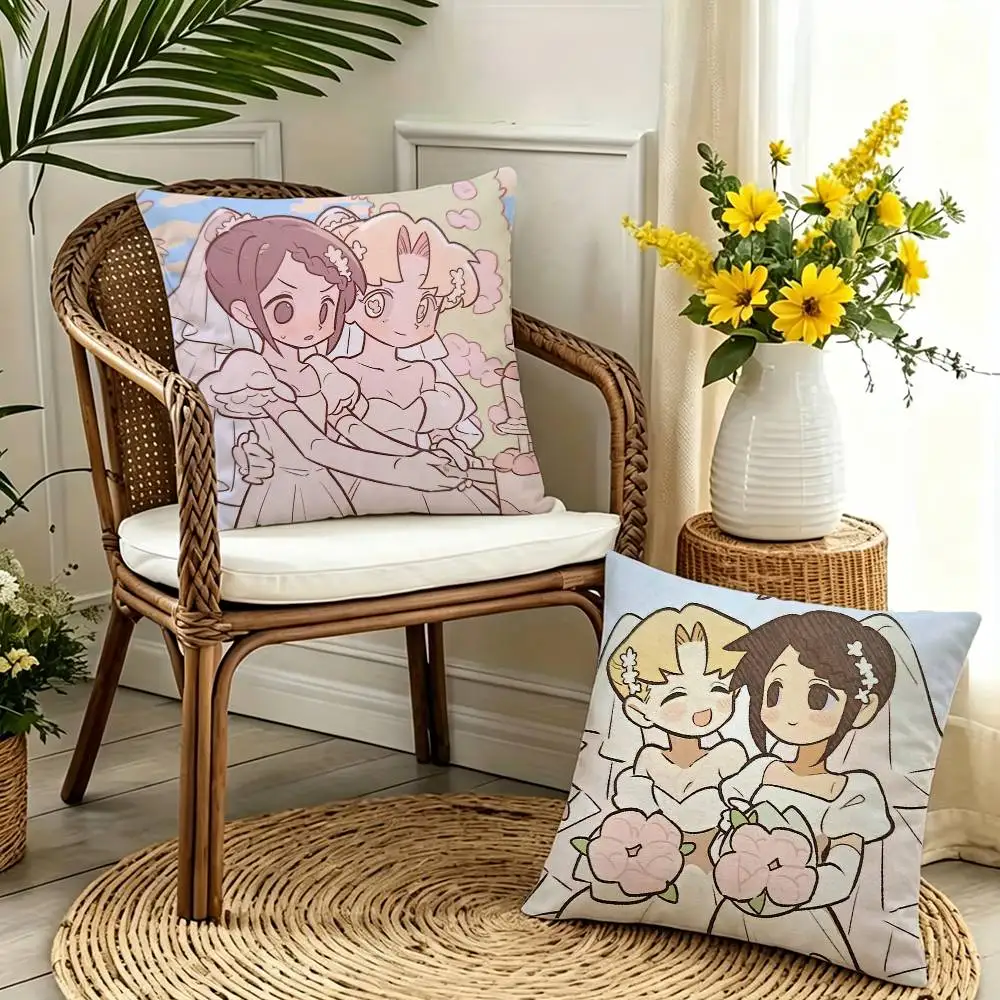 I Love Amy AMY x BIBI Anime Double-sided print Pillow Case Pattern Printed Pillowcase For Living Room Sofa Cushion Cover
I Love Amy AMY x BIBI Anime Double-sided print Pillow Case Pattern Printed Pillowcase For Living Room Sofa Cushion Cover