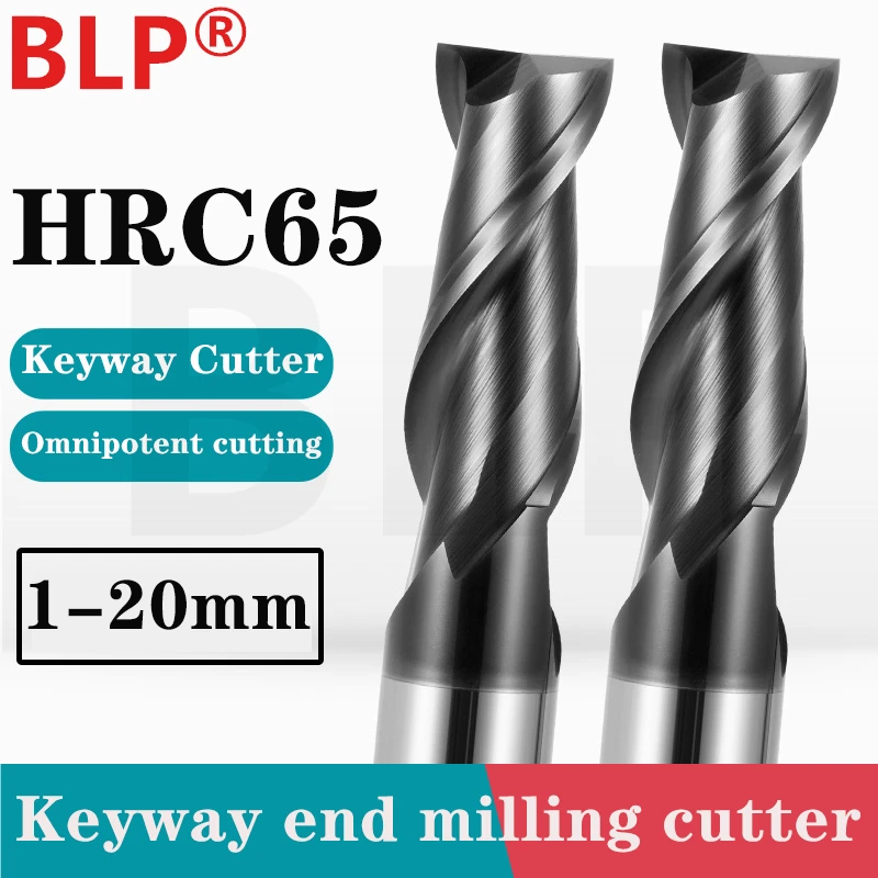 HRC65 2-Flute Tungsten Steel Hard Alloy Round End Slotting Milling Cutter Stainless Steel Special CNC Mechanical Milling Cutter
HRC65 2-Flute Tungsten Steel Hard Alloy Round End Slotting Milling Cutter Stainless Steel Special CNC Mechanical Milling Cutter
