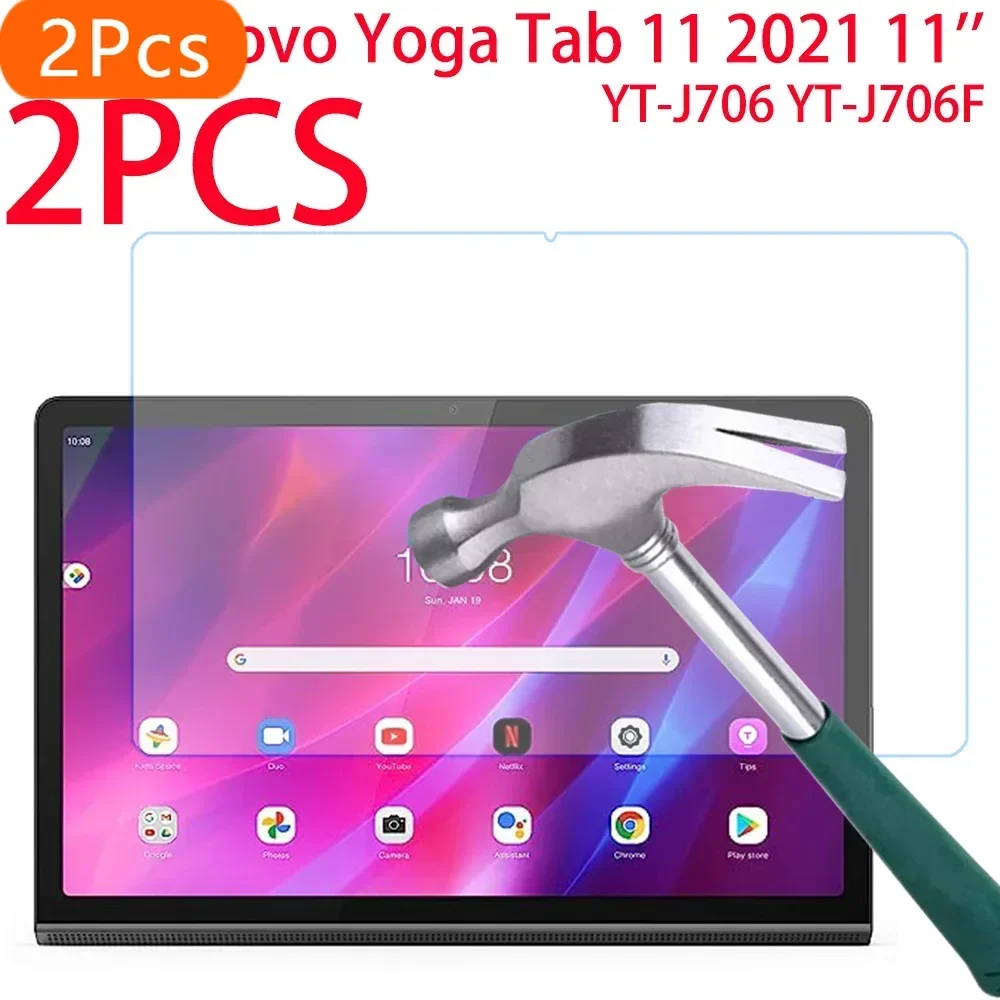 2 упаковки пленки из закаленного стекла 9H для Lenovo Yoga Tab 11 2021 YT-J706F, 11,0-дюймовая защитная пленка для экрана планшета, без пузырьков, твердость
2 упаковки пленки из закаленного стекла 9H для Lenovo Yoga Tab 11 2021 YT-J706F, 11,0-дюймовая защитная пленка для экрана планшета, без пузырьков, твердость