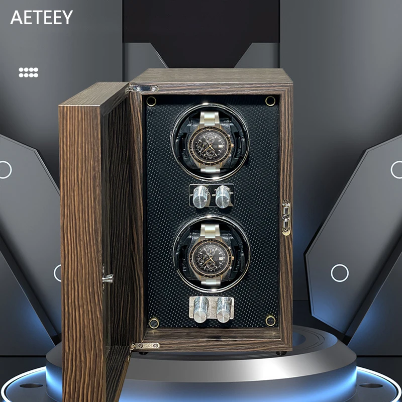 Wood Grain Automatic Watch Winder Mechanical Watch Case Storage Box Dust-proof Household Watch Swinger Rotator Customize Logo
Wood Grain Automatic Watch Winder Mechanical Watch Case Storage Box Dust-proof Household Watch Swinger Rotator Customize Logo