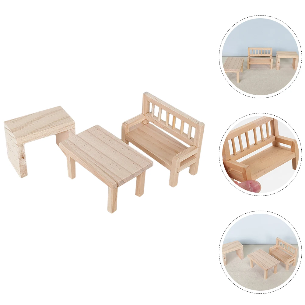 Mini Table Chair Set Realistic Miniature Furniture 1 Set Creative Decor Tiny House Accessories Wooden Chairs House Layout
Mini Table Chair Set Realistic Miniature Furniture 1 Set Creative Decor Tiny House Accessories Wooden Chairs House Layout