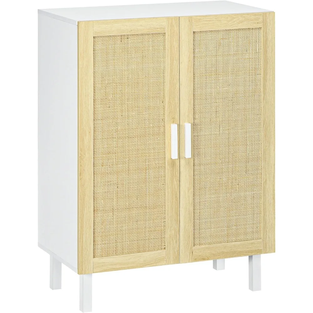 Sideboard Buffet Cabinet, Kitchen Cabinet, Coffee Bar Cabinet with 2 Rattan Doors and Adjustable Shelves
Sideboard Buffet Cabinet, Kitchen Cabinet, Coffee Bar Cabinet with 2 Rattan Doors and Adjustable Shelves