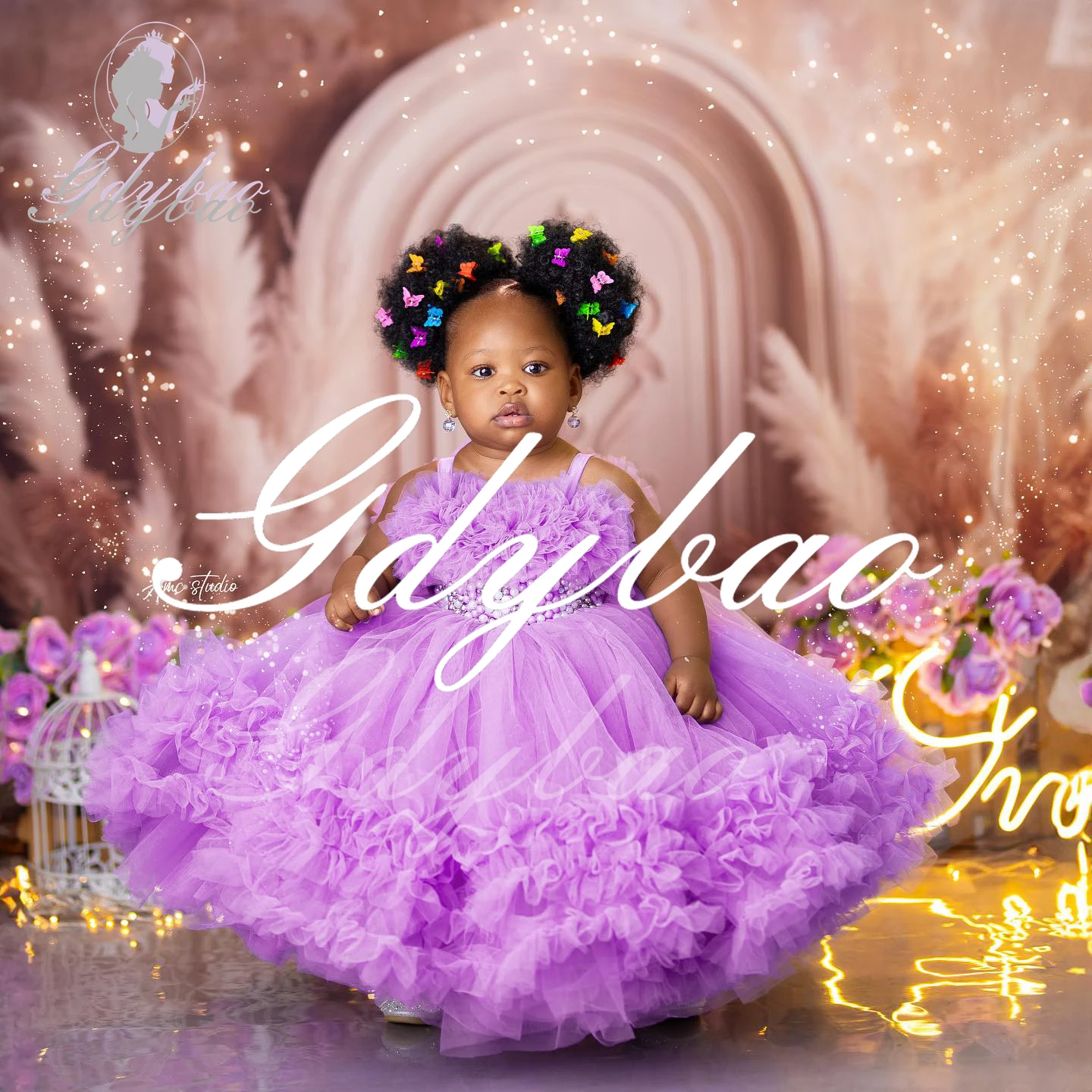 Purple Puffy Flower Girl Dress For Wedding Tulle Beaded Elegant Applique Baby Princess Birthday Evening First Communion Gown
Purple Puffy Flower Girl Dress For Wedding Tulle Beaded Elegant Applique Baby Princess Birthday Evening First Communion Gown