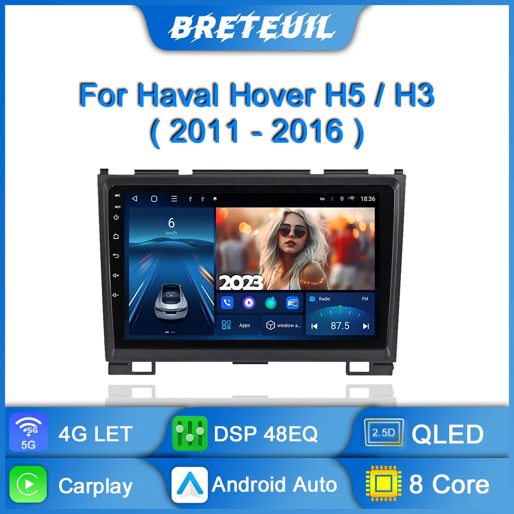 Автомобильный радиоприемник для Great Wall Haval Hover H5 H3 2011 2012 2013 2014 2015 2016 Android мультимедийный плеер GPS навигация Carplay сенсорный экран авто стерео
Автомобильный радиоприемник для Great Wall Haval Hover H5 H3 2011 2012 2013 2014 2015 2016 Android мультимедийный плеер GPS навигация Carplay сенсорный экран авто стерео