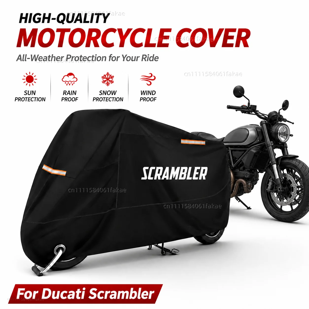 Motorcycle Cover Waterproof Outdoor All Season Dustproof UV Protective Moto Scooter Rain Cover For Ducati Scrambler 400 800 1100
Motorcycle Cover Waterproof Outdoor All Season Dustproof UV Protective Moto Scooter Rain Cover For Ducati Scrambler 400 800 1100