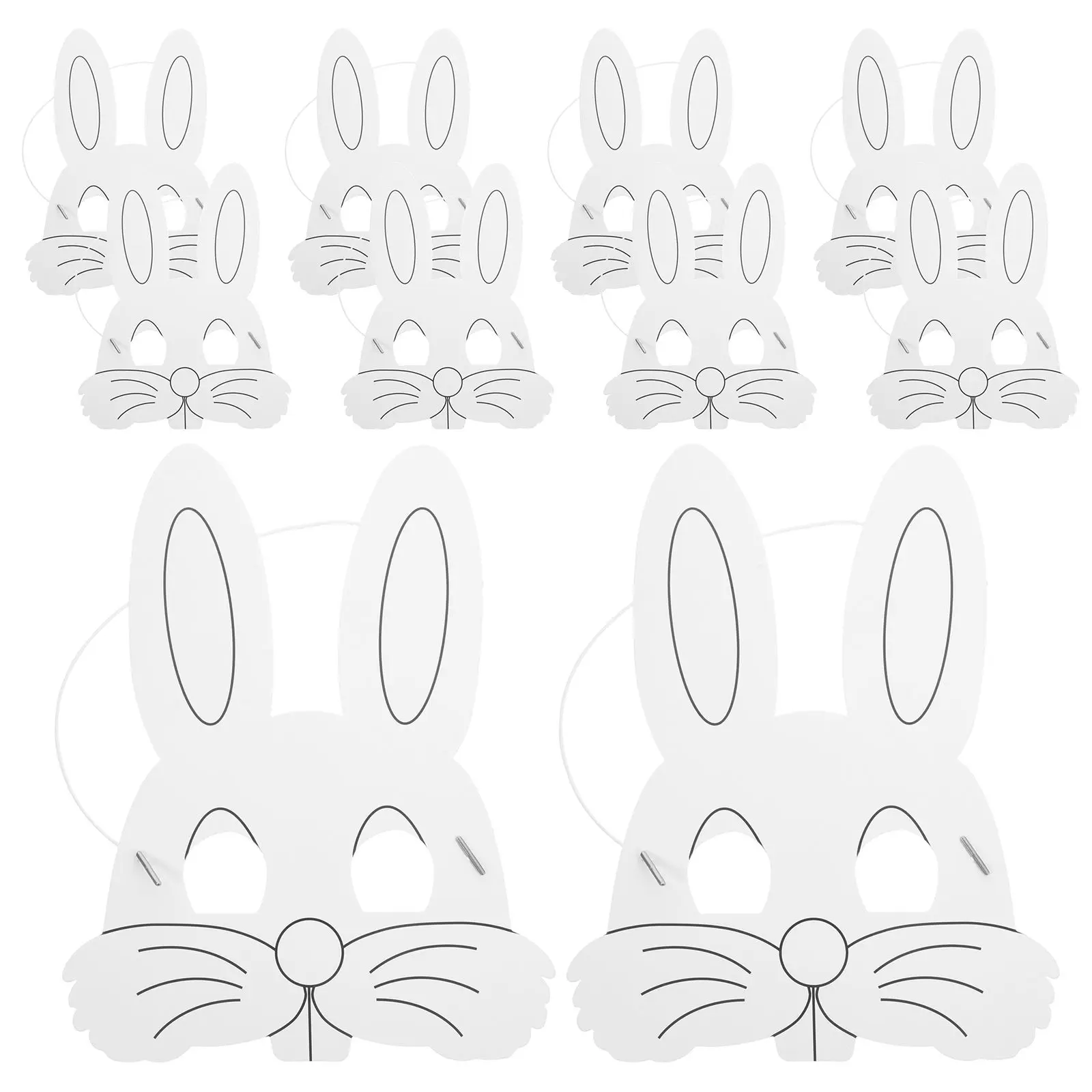 10 Pcs Diy Craft Mask Decorative Masks Painting Animal Mask Paper Mask Party Paper Mask Creative Rabbit Mask Blank Masks Home
10 Pcs Diy Craft Mask Decorative Masks Painting Animal Mask Paper Mask Party Paper Mask Creative Rabbit Mask Blank Masks Home