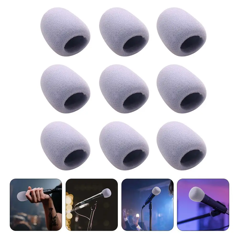 9pcs EVA Microphone Covers Noise-proof Breathable Material KTV Dance Conference Stage Replacement Durable Practical Accessories
9pcs EVA Microphone Covers Noise-proof Breathable Material KTV Dance Conference Stage Replacement Durable Practical Accessories