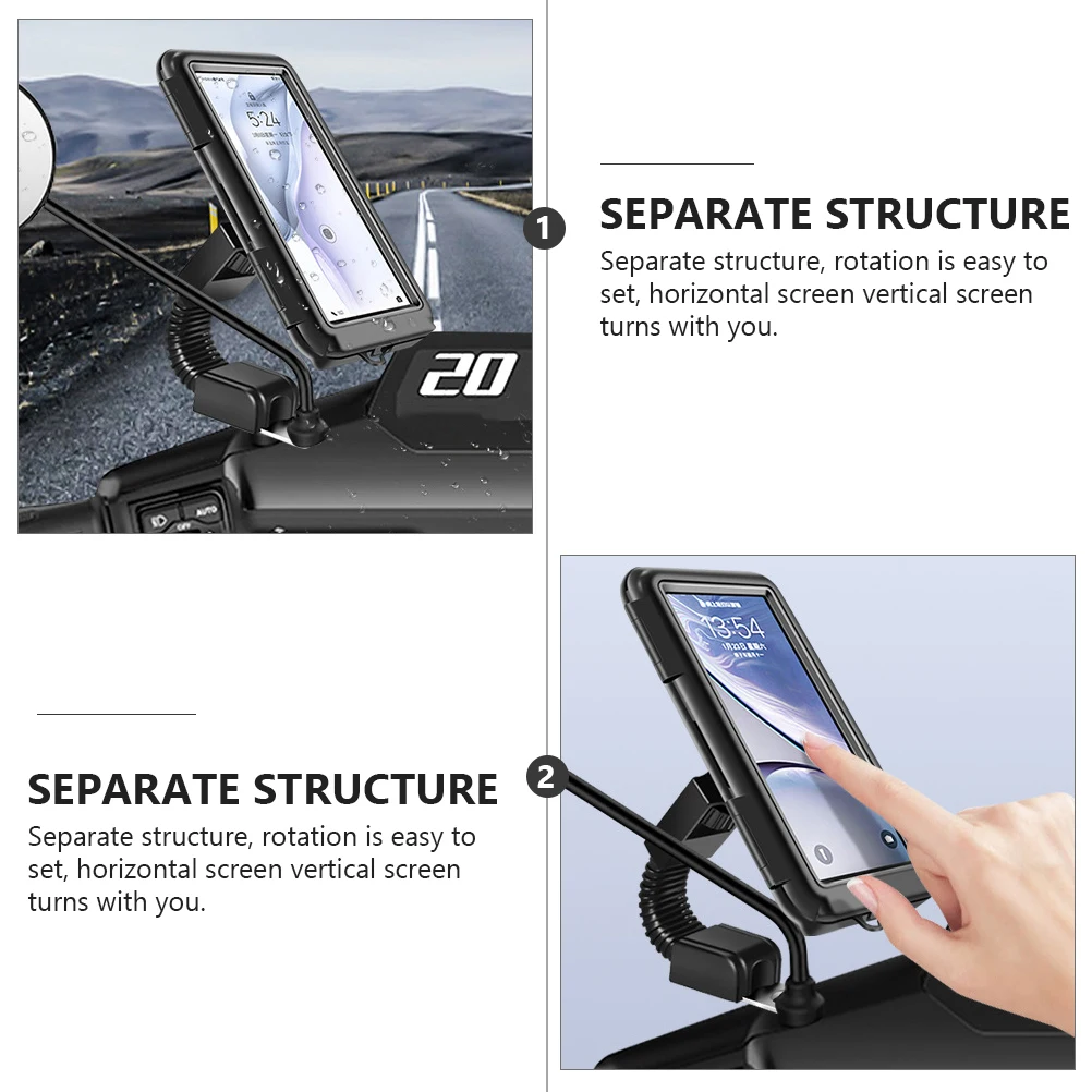Waterproof Phone Holder Motorcycle Cell St Bike Mount Smartphone Support Plastic Rainproof Shake Proof H lebars Clip Suitable
Waterproof Phone Holder Motorcycle Cell St Bike Mount Smartphone Support Plastic Rainproof Shake Proof H lebars Clip Suitable
