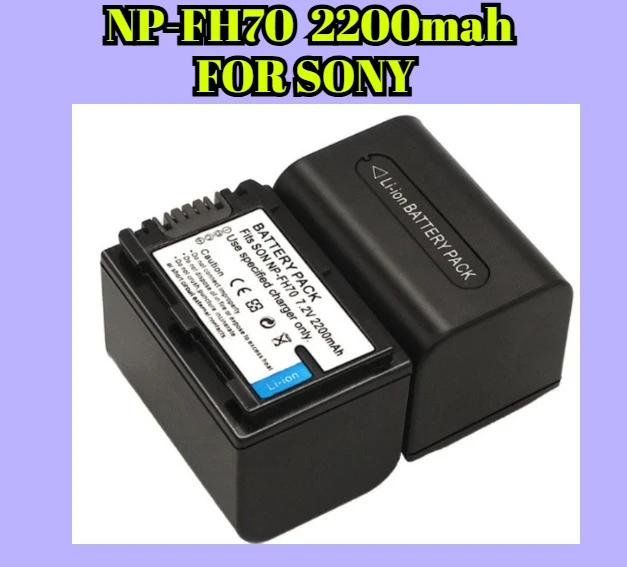 High Capacity 2200mAh NP FH70 Battery for Sony FDR AX45 AX40 AX53 AX60 CX405 No Warning Long Lasting Power Camcorder
High Capacity 2200mAh NP FH70 Battery for Sony FDR AX45 AX40 AX53 AX60 CX405 No Warning Long Lasting Power Camcorder