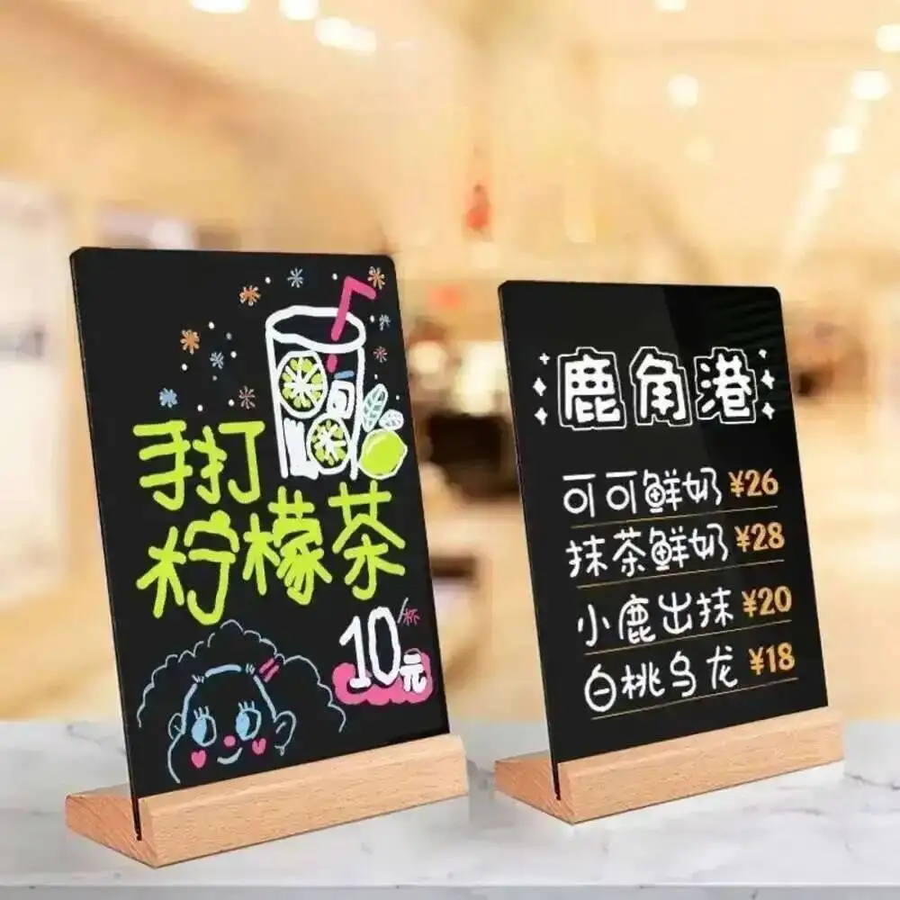 A5 148x210mm Wood Base Tabletop Chalkboard Sign Holder Stand Restaurant Bar Menu Chalkboard Stand Message Board
A5 148x210mm Wood Base Tabletop Chalkboard Sign Holder Stand Restaurant Bar Menu Chalkboard Stand Message Board