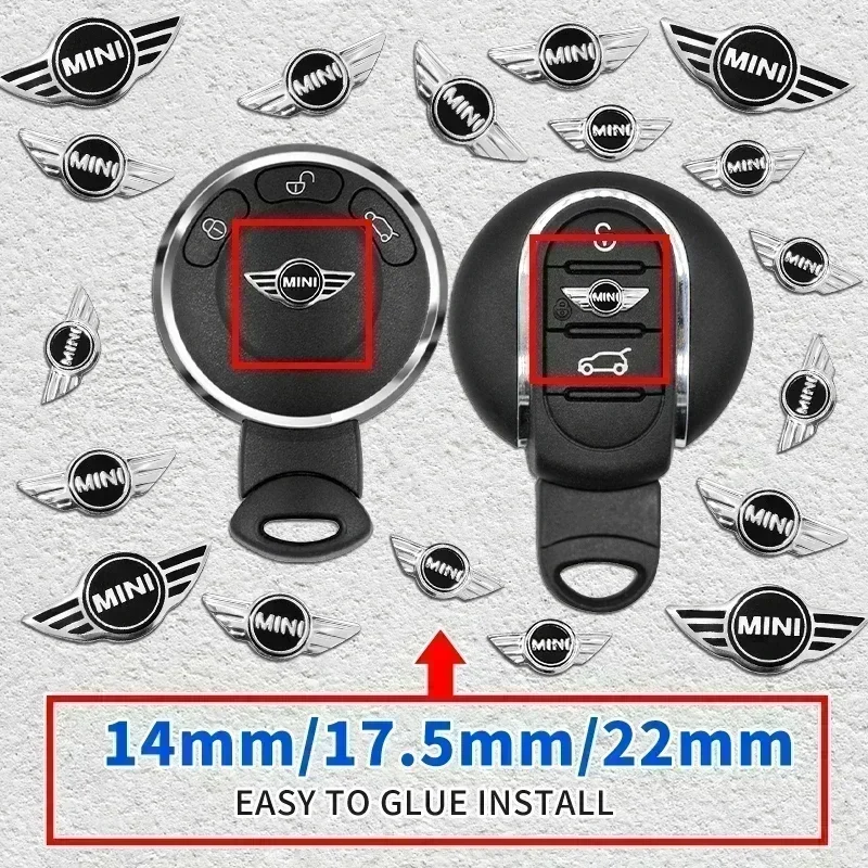 Car Remote Key Sticker Aluminum Emblem Decal For Mini Cooper One Countryman Clubman JCW F54 F55 F56 F57 F60 R55 R56 R57 R60 R61
Car Remote Key Sticker Aluminum Emblem Decal For Mini Cooper One Countryman Clubman JCW F54 F55 F56 F57 F60 R55 R56 R57 R60 R61