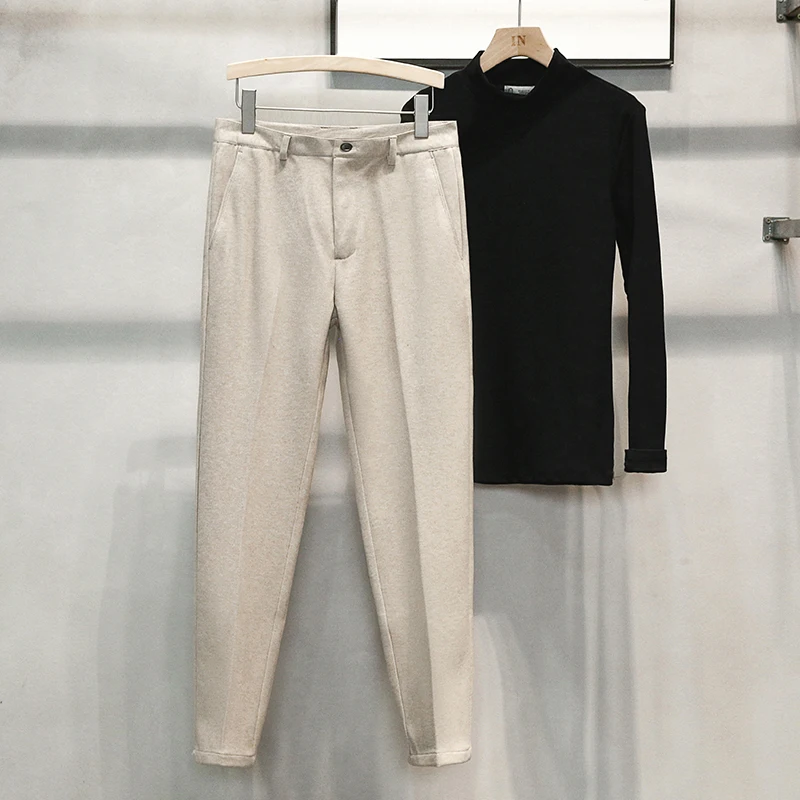 Retro Japanese Sle Woolen Men's Casual Pants Loose Fit Nine-Tenths Thiened Versatile Student Campus Sle Straight Leg Jeans
Retro Japanese Sle Woolen Men's Casual Pants Loose Fit Nine-Tenths Thiened Versatile Student Campus Sle Straight Leg Jeans