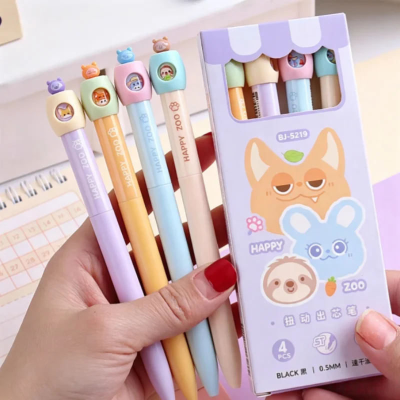 40pcs/lot Creative Fox Sloth Dog Animal Gel Pen Cute 0.5mm Black Ink Signature Pens Promotional Gift Office School Supplies
40pcs/lot Creative Fox Sloth Dog Animal Gel Pen Cute 0.5mm Black Ink Signature Pens Promotional Gift Office School Supplies