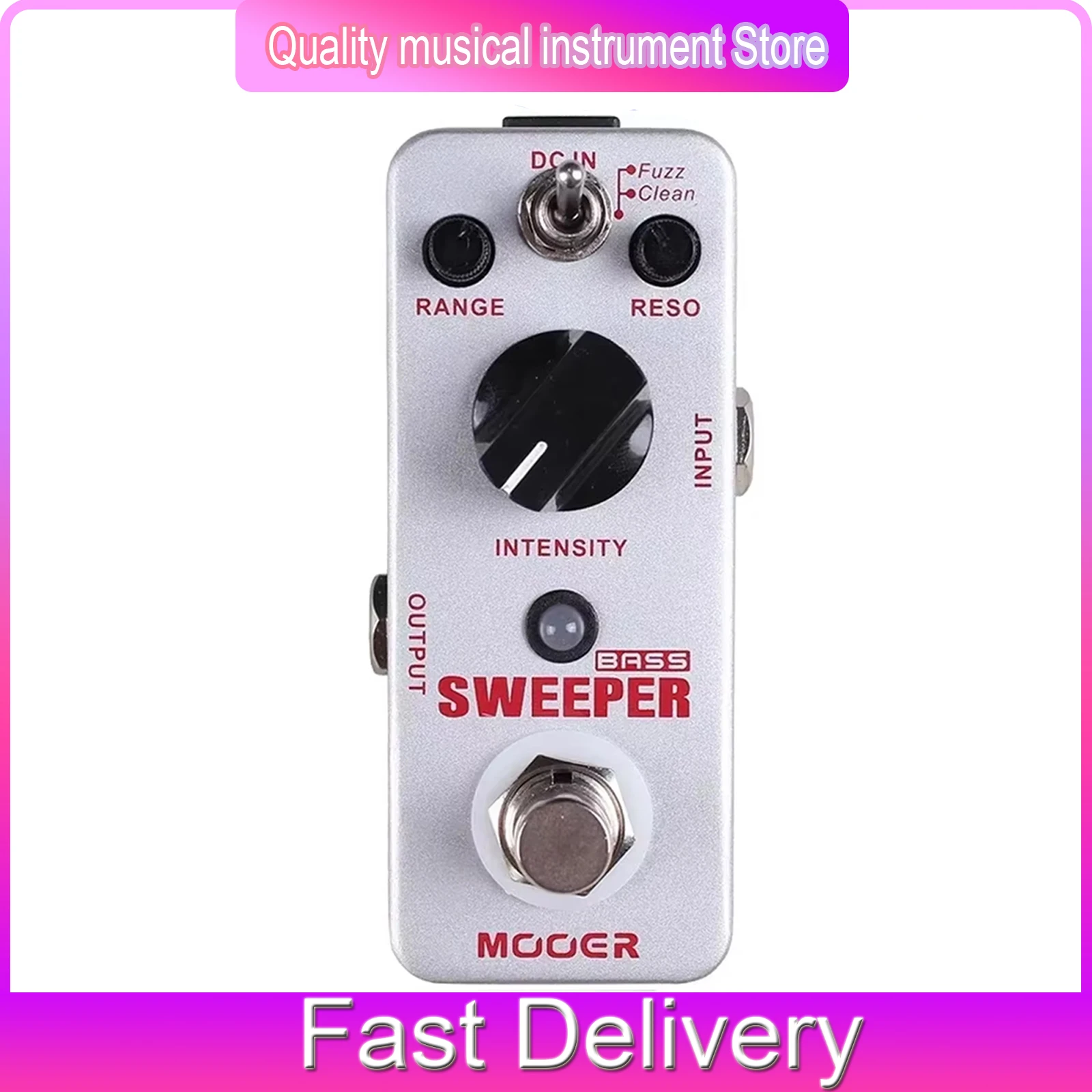 MOOER Sweeper Electric Guitar Effect Pedal Bass Dynamic Envelope Filter Sweeper Effector True Bypass Pedal Guitarra Parts
MOOER Sweeper Electric Guitar Effect Pedal Bass Dynamic Envelope Filter Sweeper Effector True Bypass Pedal Guitarra Parts