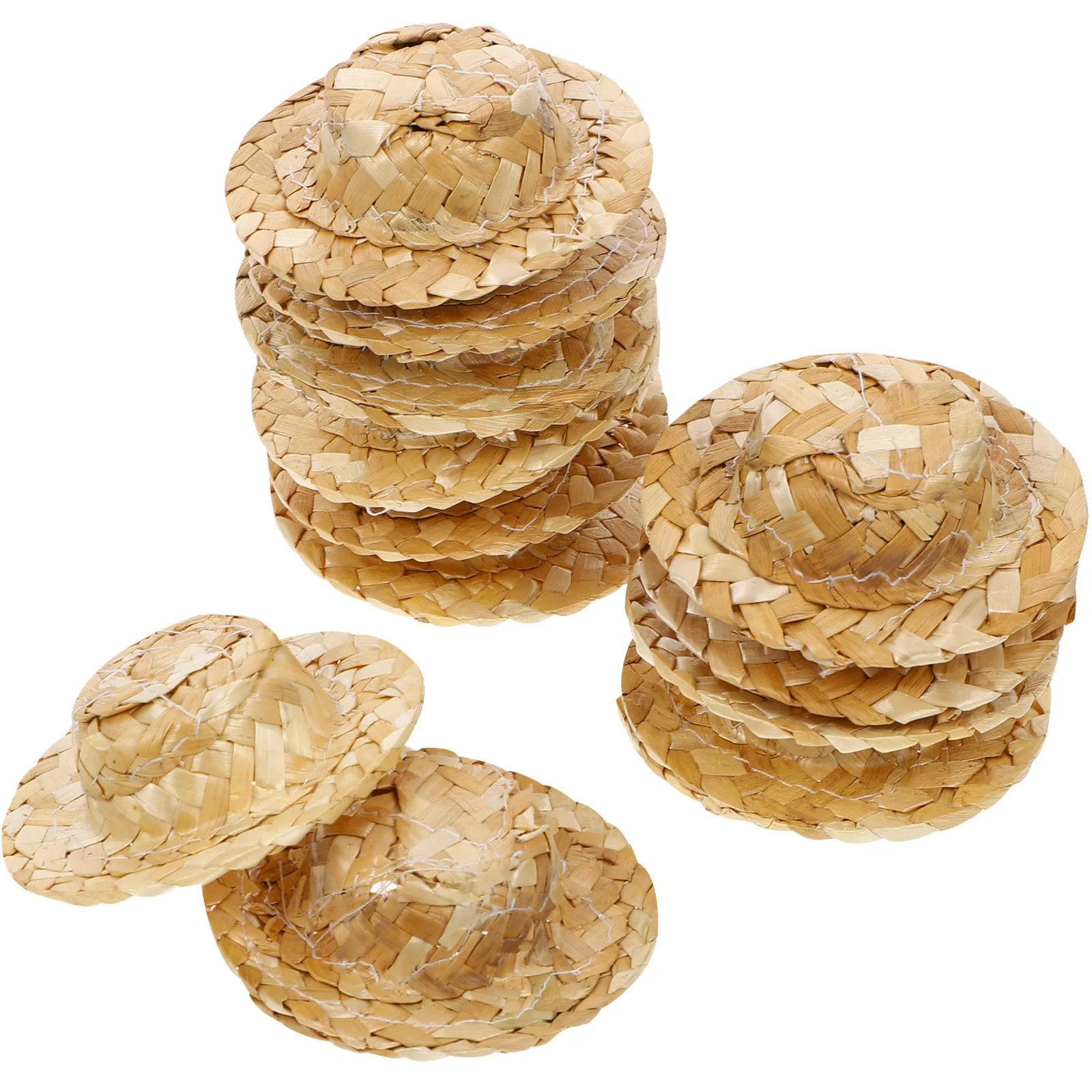 12pcs Miniature Woven Straw Hats Lightweight Safe Photo Prop Decorative Rural Natural Festive Party Supplies Handheld Props
12pcs Miniature Woven Straw Hats Lightweight Safe Photo Prop Decorative Rural Natural Festive Party Supplies Handheld Props