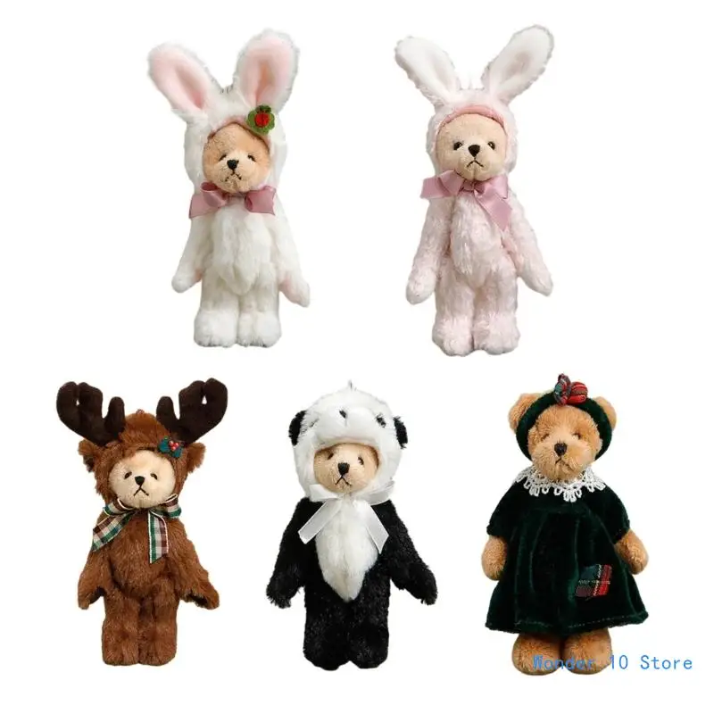 Christmas Plush Bear Toy Holiday Decor Festive Designs for Home Farmhouse Warm and Lovely Feel Kids Playing Toy
Christmas Plush Bear Toy Holiday Decor Festive Designs for Home Farmhouse Warm and Lovely Feel Kids Playing Toy