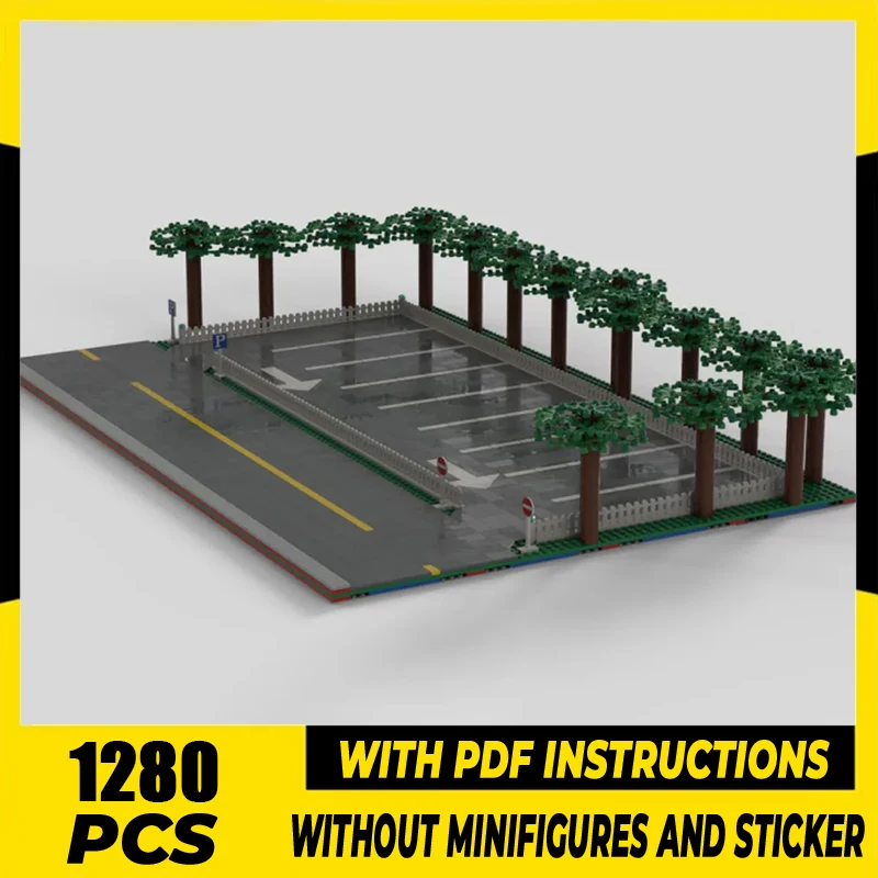 Moc Building Blocks Parking lot Model Technology Brick DIY Assembly Construction City Street View Model Holiday Set Toys
Moc Building Blocks Parking lot Model Technology Brick DIY Assembly Construction City Street View Model Holiday Set Toys