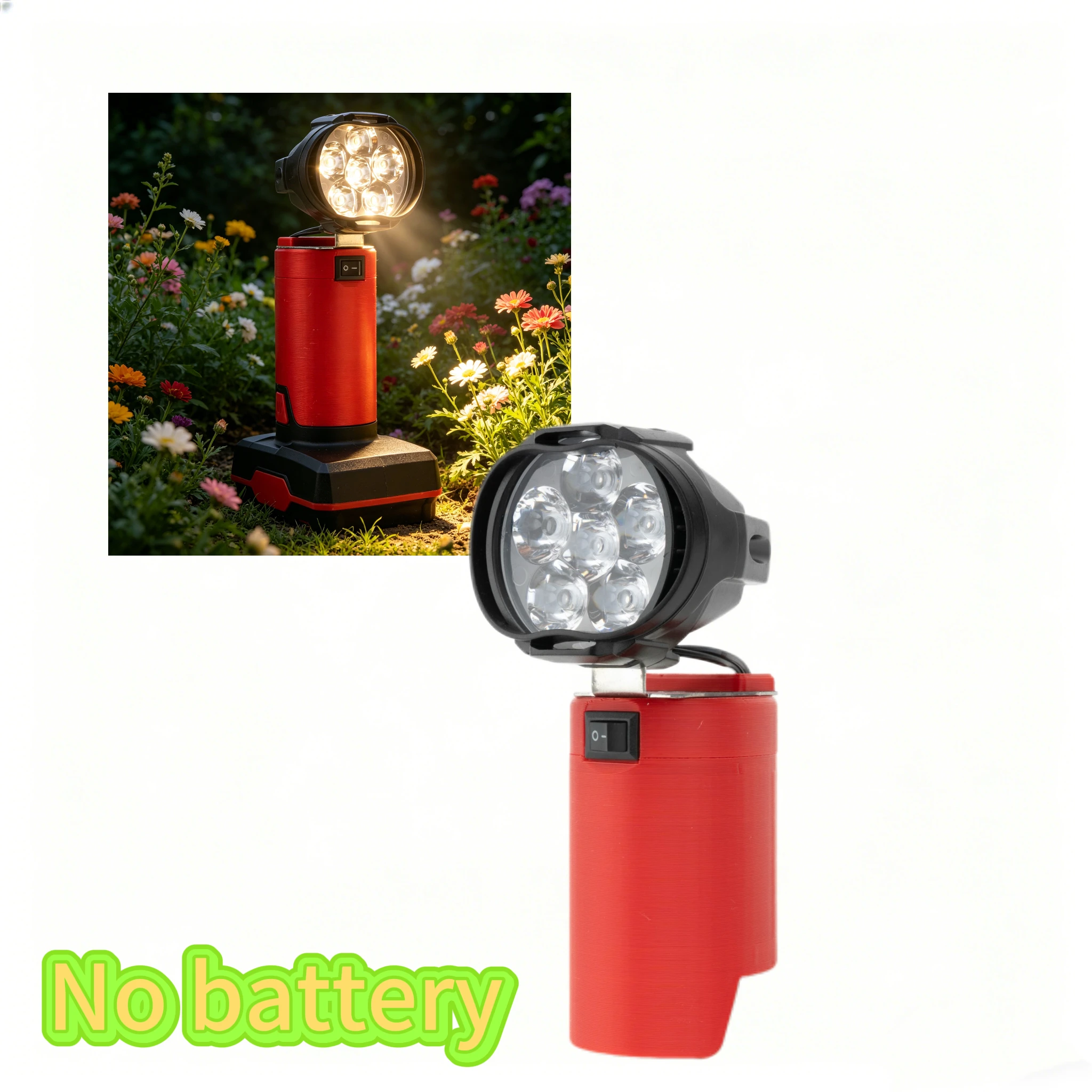 Auto Repair and Maintenance Portable Lighting Suitable for Parkside X12V Lithium Battery LED Work Light 18W High Power 1800LM
Auto Repair and Maintenance Portable Lighting Suitable for Parkside X12V Lithium Battery LED Work Light 18W High Power 1800LM