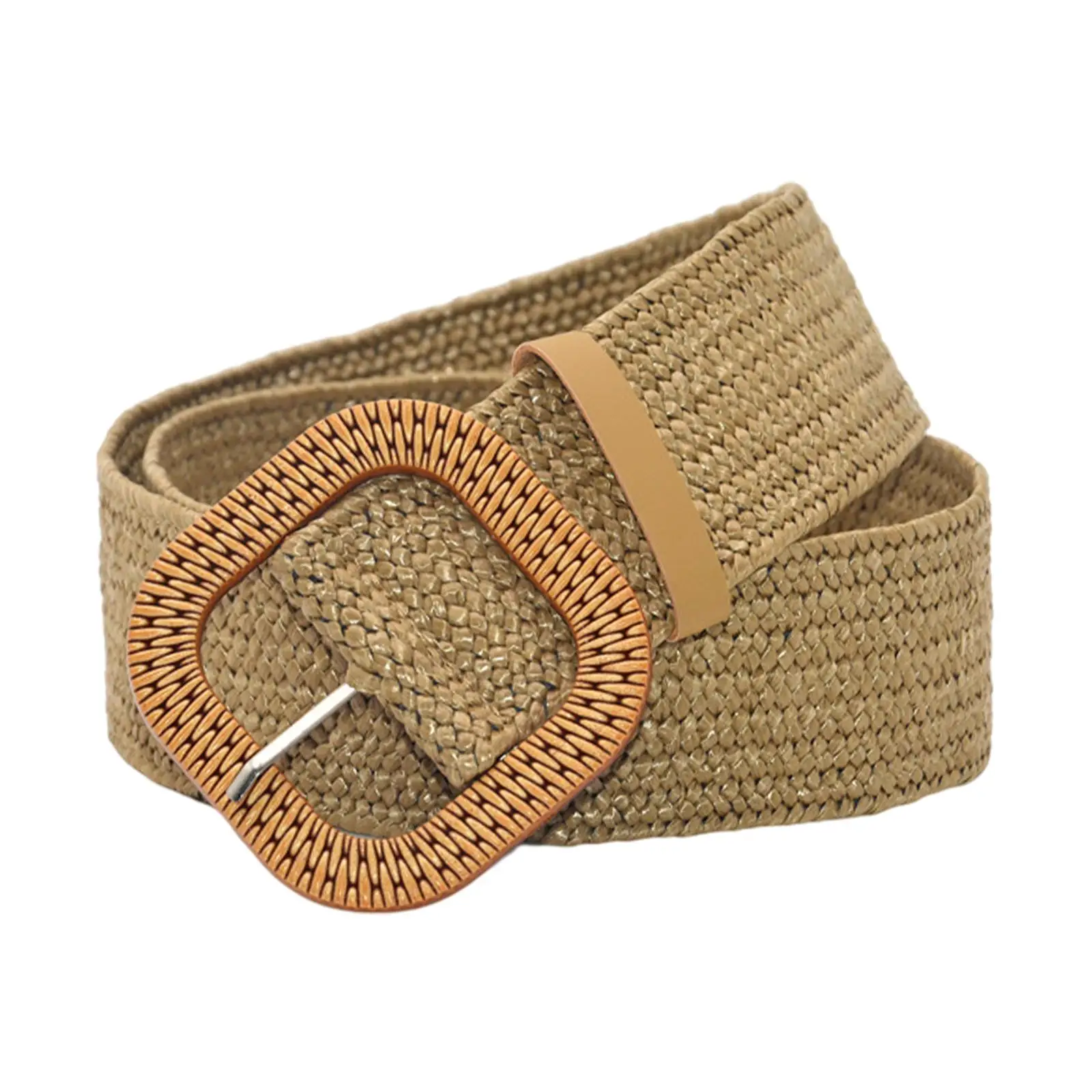 Retro Style Bohemian Straw Woven Stretch Waist Belt Elastic Square Buckle Jeans Women
Retro Style Bohemian Straw Woven Stretch Waist Belt Elastic Square Buckle Jeans Women