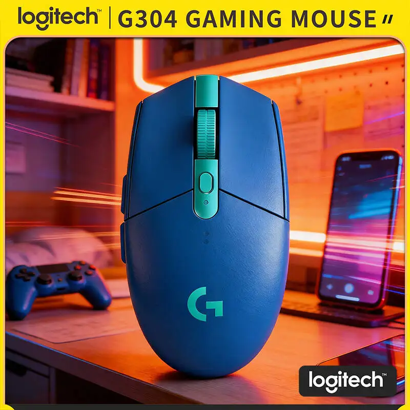 Logitech G304 LIGHTSPEED Wireless Mouse 12000 DPI HERO Sensor 1ms Latency 250hr Battery Programmable Buttons Ergonomic PC Laptop
Logitech G304 LIGHTSPEED Wireless Mouse 12000 DPI HERO Sensor 1ms Latency 250hr Battery Programmable Buttons Ergonomic PC Laptop