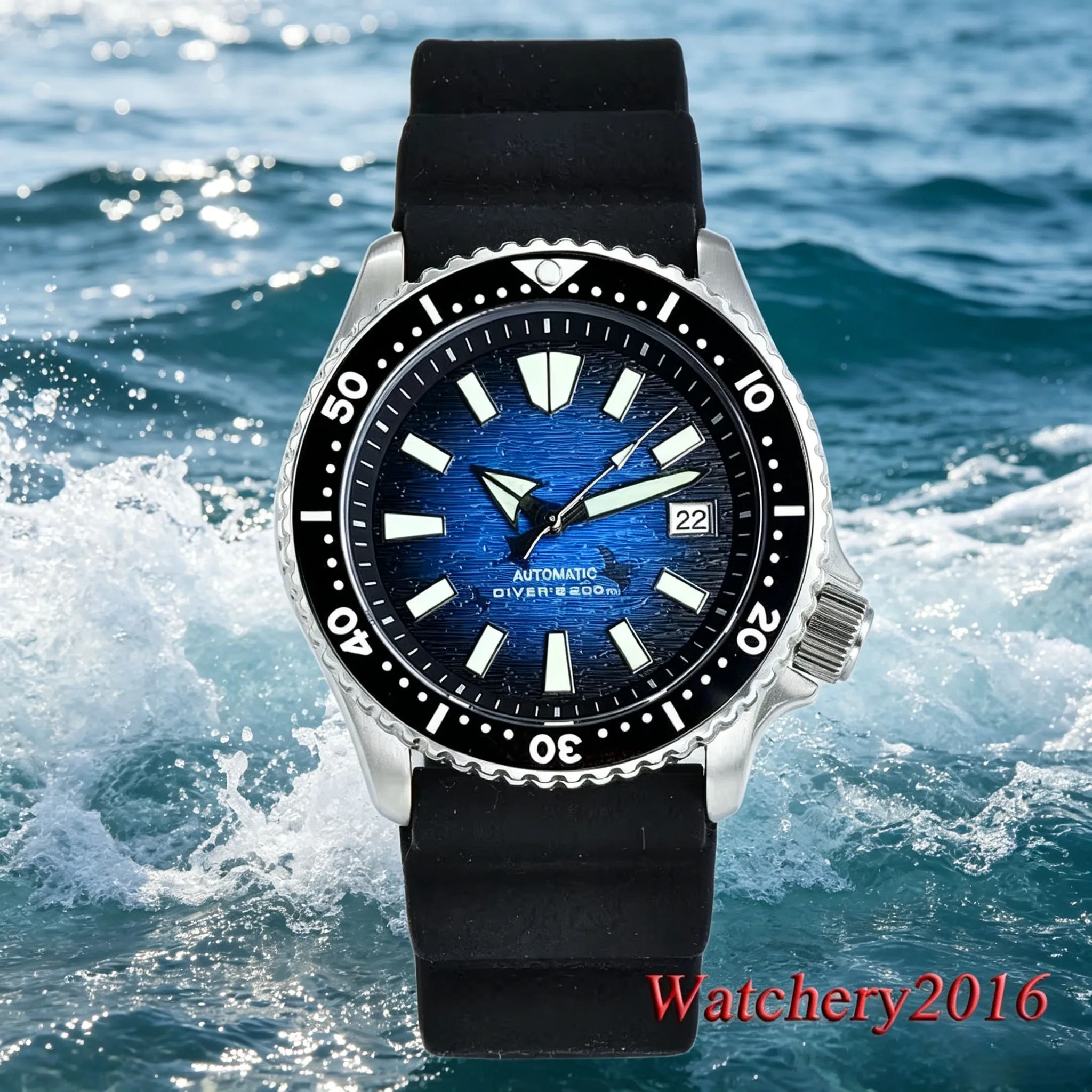 Tandorio 41mm Sapphire Glass Automatic Diver Watch For Men Japan NH35 Movement Blue Dial Ceramic Bezel Green Luminous 20ATM
Tandorio 41mm Sapphire Glass Automatic Diver Watch For Men Japan NH35 Movement Blue Dial Ceramic Bezel Green Luminous 20ATM