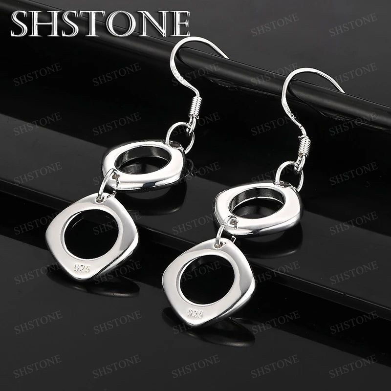 Fine 925 Sterling Silver Drop Earring For Woman Romantic Charm Wedding Party Birthday Gift Fashion Trend Jewelry Accessories
Fine 925 Sterling Silver Drop Earring For Woman Romantic Charm Wedding Party Birthday Gift Fashion Trend Jewelry Accessories