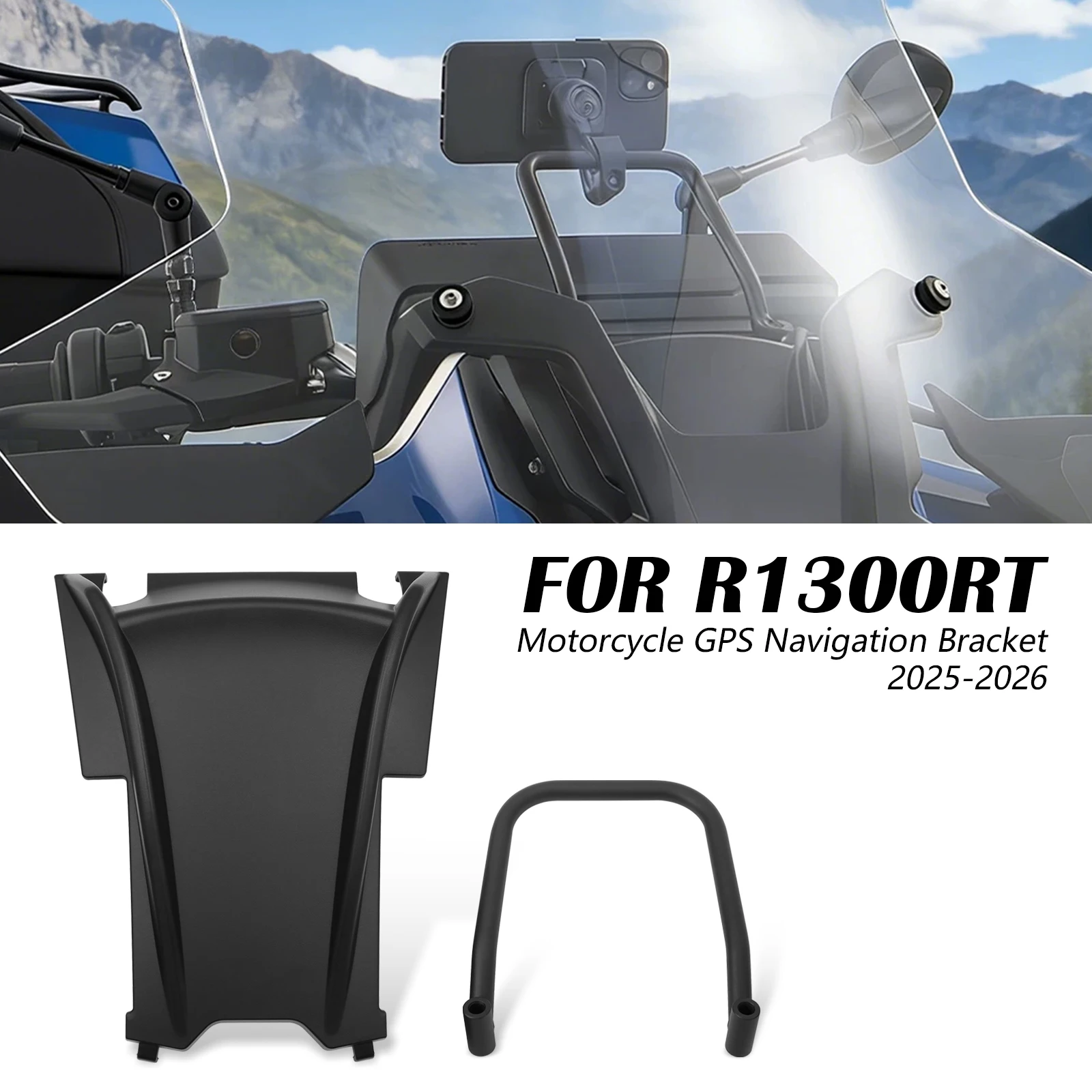 For BMW R1300RT 2025 2026Motorcycle Windshield Mobile Phone Navigator Holder R 1300 RT GPS Mount r1300rt Bracket GPS Phone Stand
For BMW R1300RT 2025 2026Motorcycle Windshield Mobile Phone Navigator Holder R 1300 RT GPS Mount r1300rt Bracket GPS Phone Stand