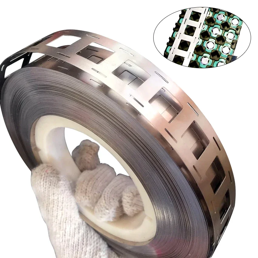 1M Pure Nickel Strip 2P 0.15x27mm Nickel Strip For 18650 Lithium Battery Pack Welding Tape 99.96% High Purity Pure Nickel Belt
1M Pure Nickel Strip 2P 0.15x27mm Nickel Strip For 18650 Lithium Battery Pack Welding Tape 99.96% High Purity Pure Nickel Belt