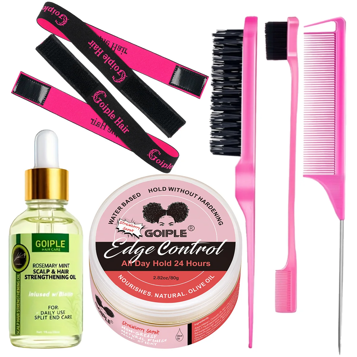 Масло для волос с розмарином и гель для укладки сильной фиксации, воск для утолщения краев волос, нелипкий, стойкий, с инструментами для укладки
Масло для волос с розмарином и гель для укладки сильной фиксации, воск для утолщения краев волос, нелипкий, стойкий, с инструментами для укладки