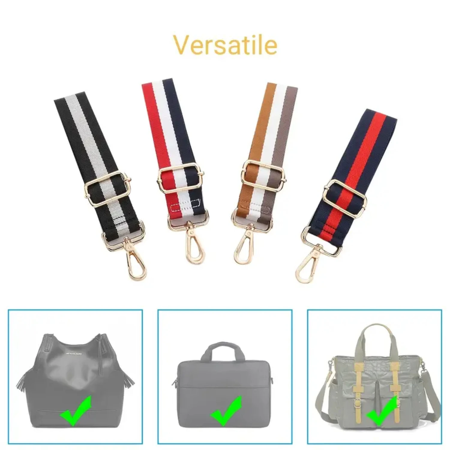 Adjustable and Colorful Nylon Shoulder Bag Strap with Laptop Compartment, Ideal for Crossbody Bag Upgrade
Adjustable and Colorful Nylon Shoulder Bag Strap with Laptop Compartment, Ideal for Crossbody Bag Upgrade