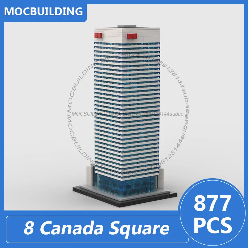 8 Canada Square Office Tower Architecture Model MOC Building Blocks DIY Assemble Bricks Collection Display Toys Gifts 877PCS
8 Canada Square Office Tower Architecture Model MOC Building Blocks DIY Assemble Bricks Collection Display Toys Gifts 877PCS
